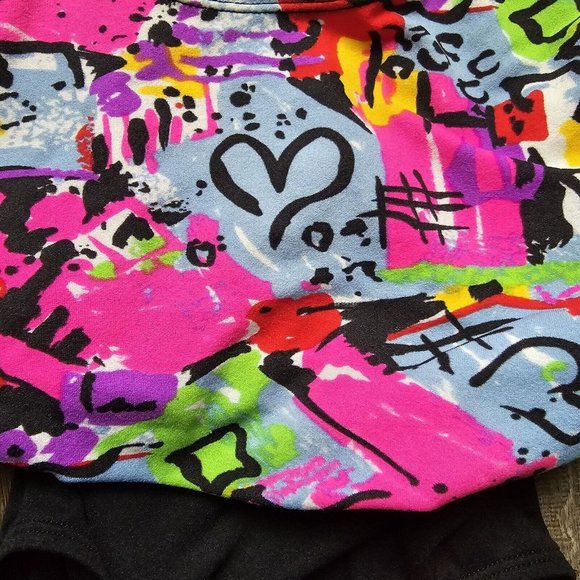 Vintage 80s 90s Jacques Moret Workout Leotard Dance Ballet Girls Medium 8-10 - Picture 3 of 9